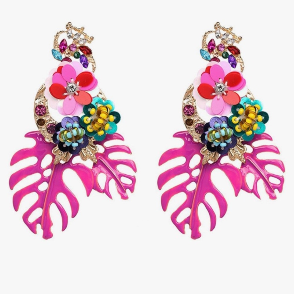 Beautiful statement earrings